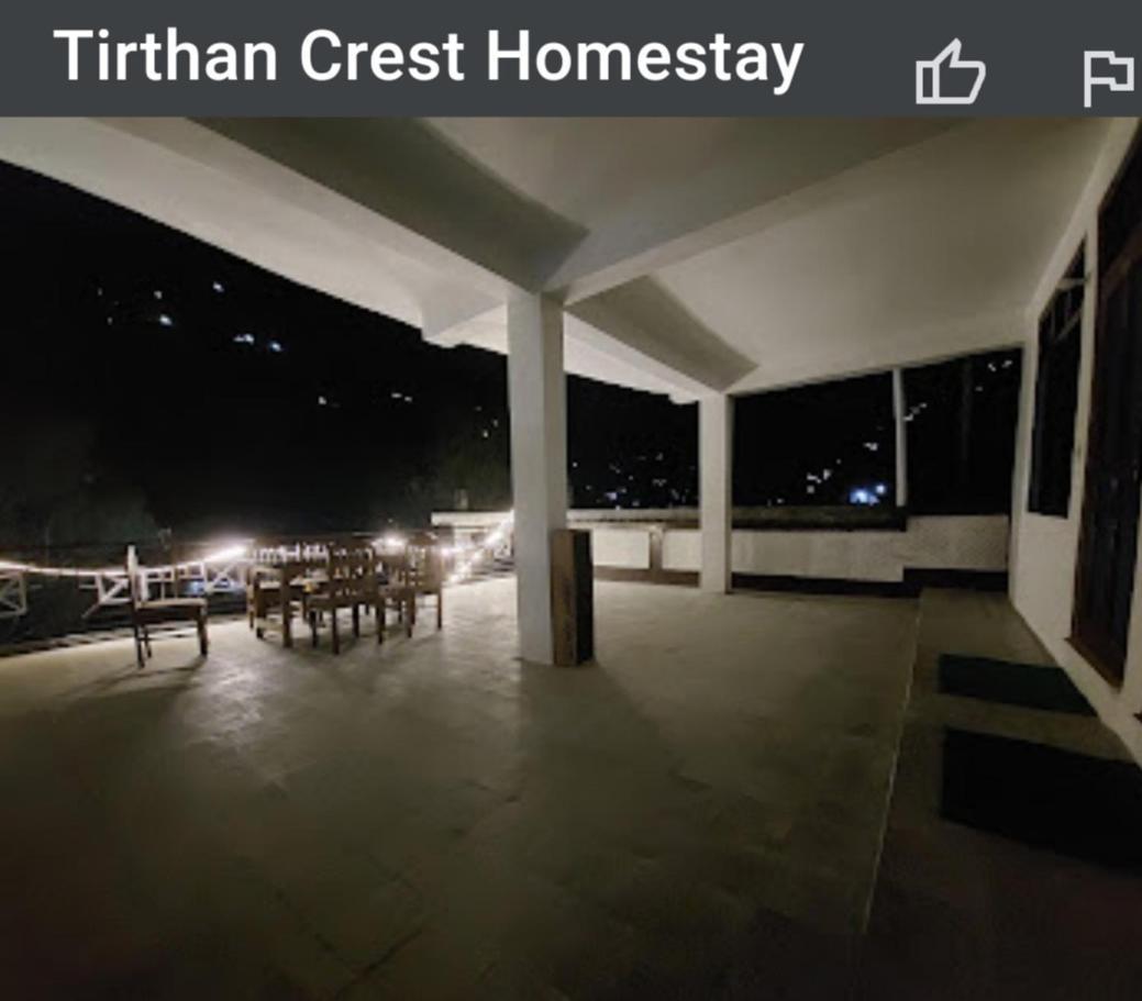 Tirthan Crest Homestay Banjar Luaran gambar